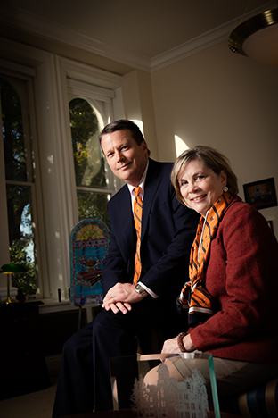 President and Mrs. Douglas G. Lee