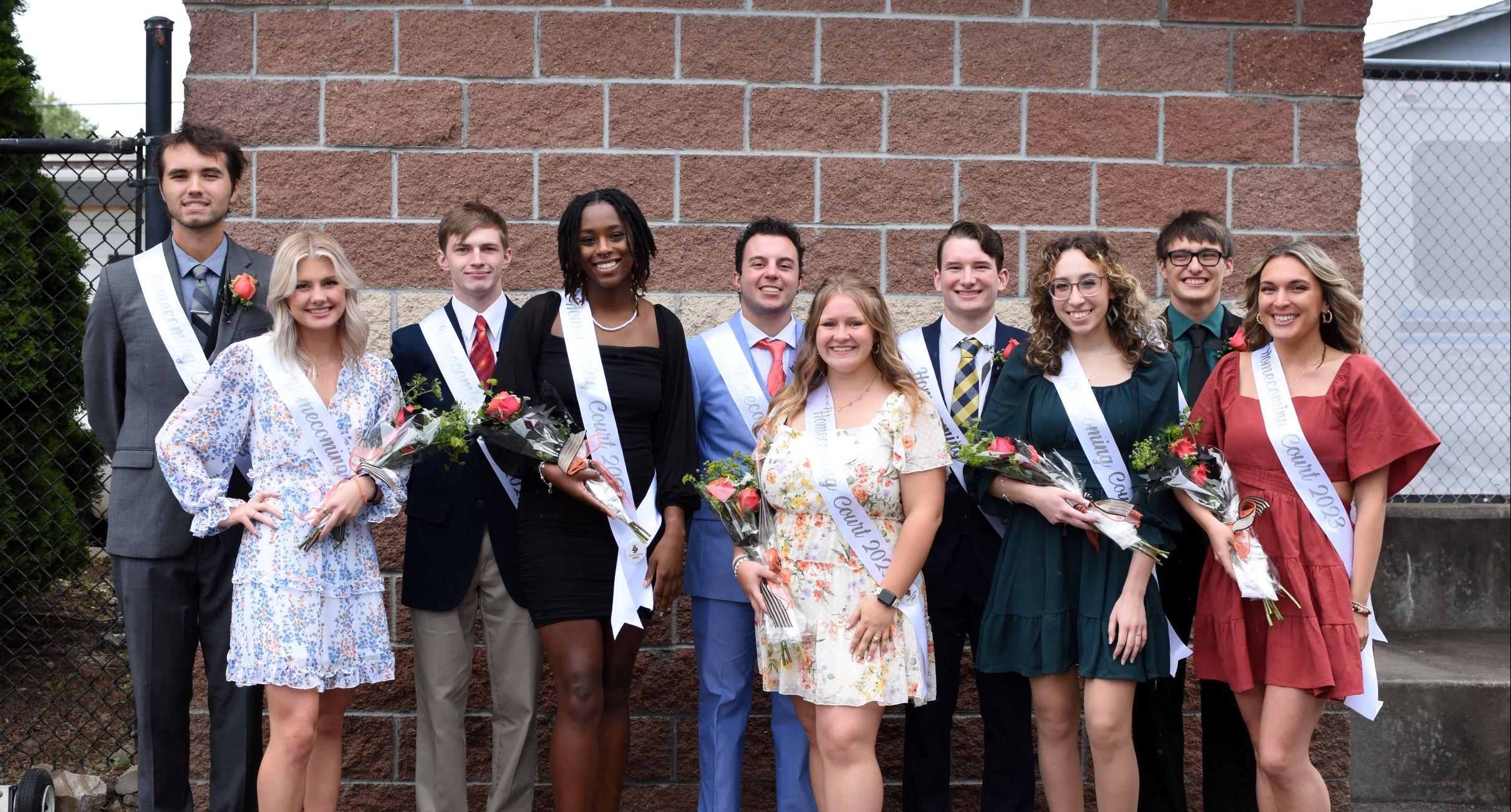 The 2023 Homecoming Court