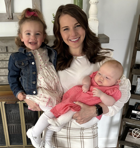 Lex Baily and her daughters, Gianna and Isabella