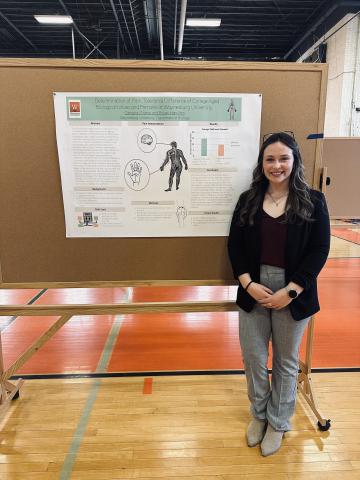 Cameron Frame at Research Symposium 2025