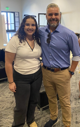 Lluvia Suárez and Juan Ciscomani, Arizona Congressional District 6 Representative