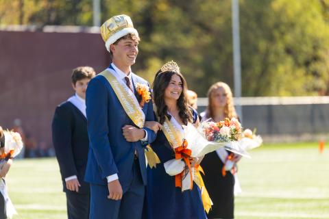 Hudson Pincavitch and Aubrey Burns