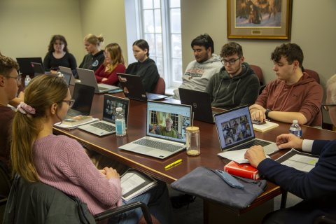 Fiat Lux class virtual discussion with Dr. Carolyn J.-B. Hammond