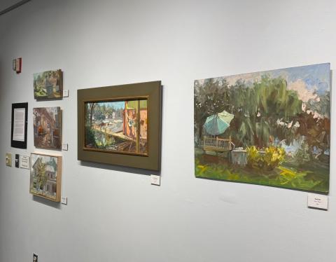 Joshua Hoffman art exhibit in Benedum