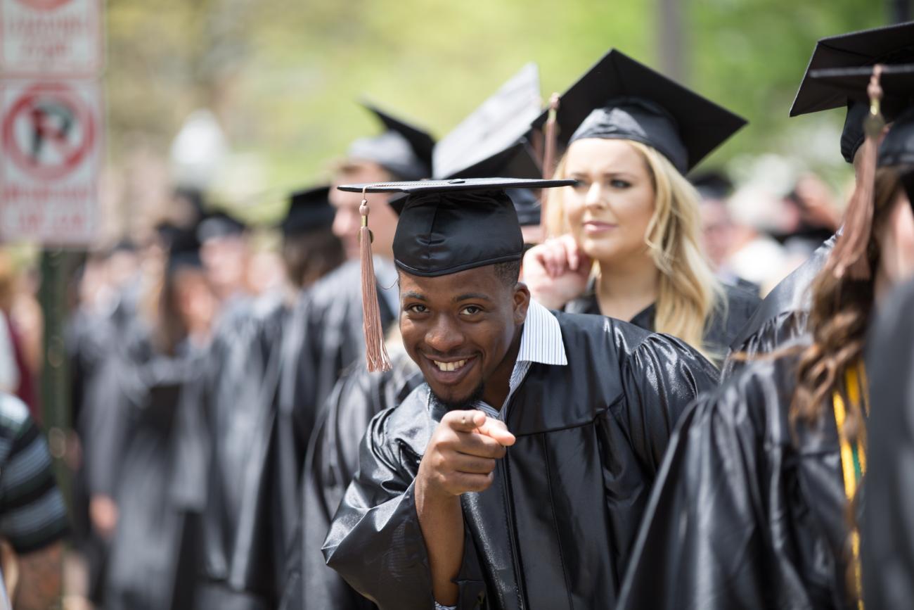 Waynesburg University Commencement Undergraduate Student