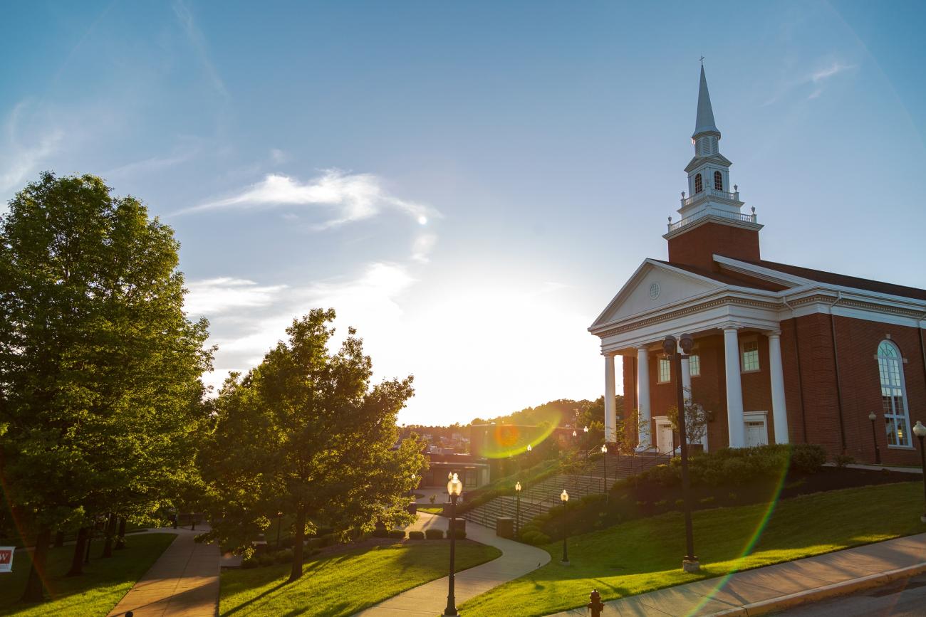 Roberts Chapel on WU campus
