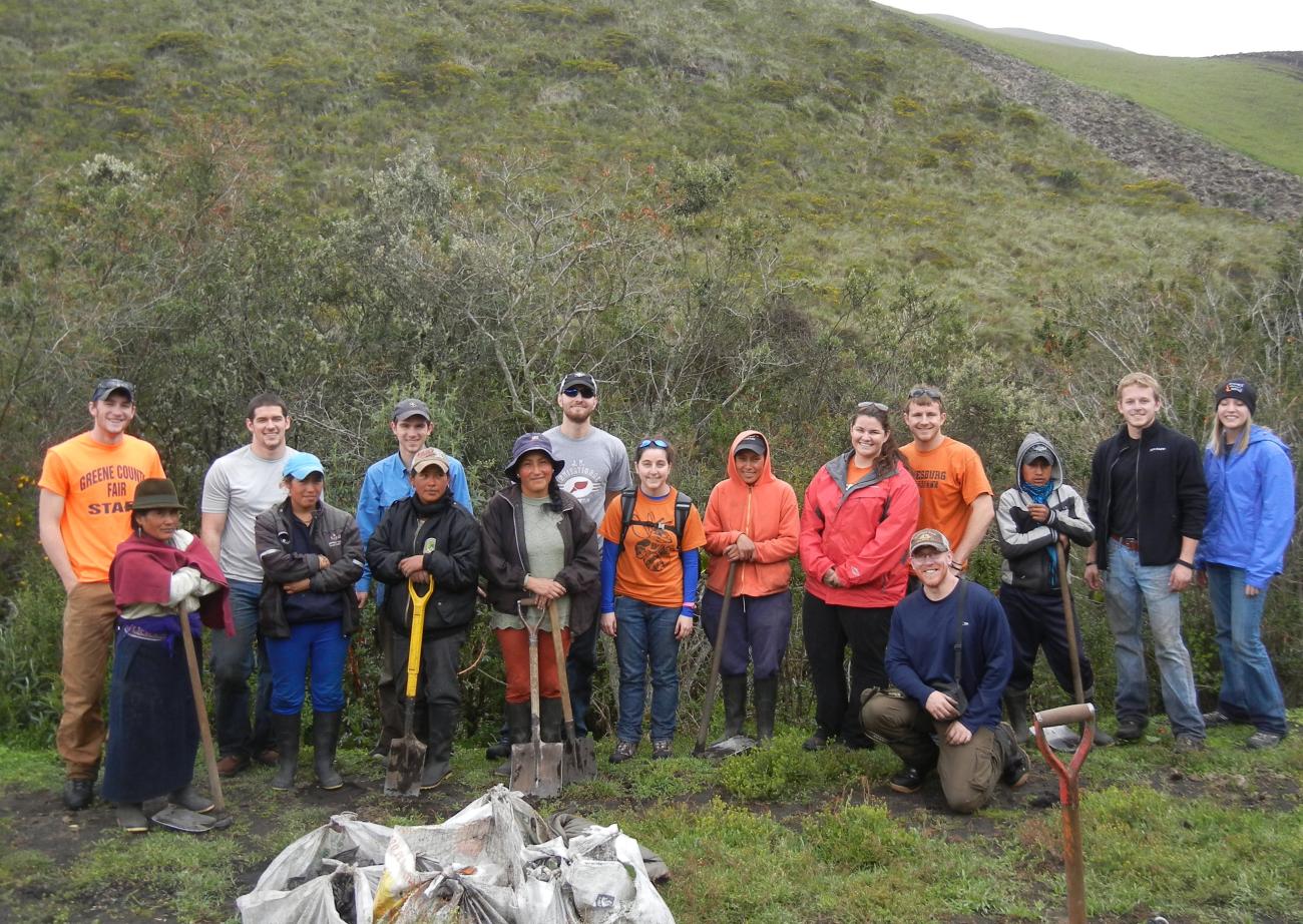 Environmental Science students