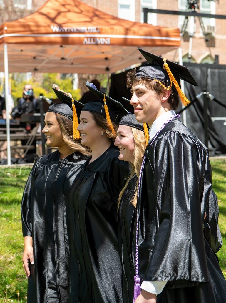 Waynesburg University Commencement Parents and Guests