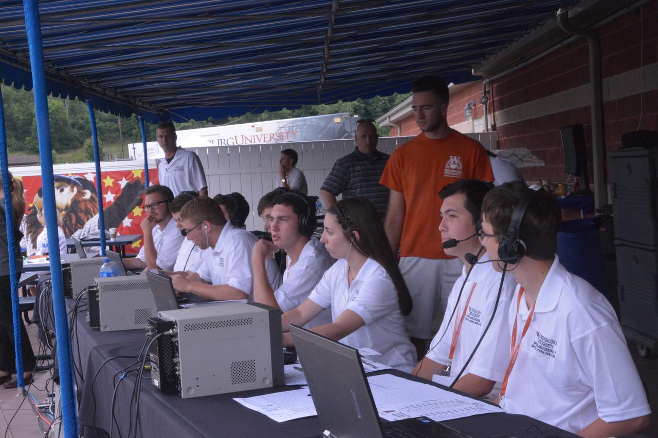 Waynesburg University Sports Announcing Sports Journalism Camp