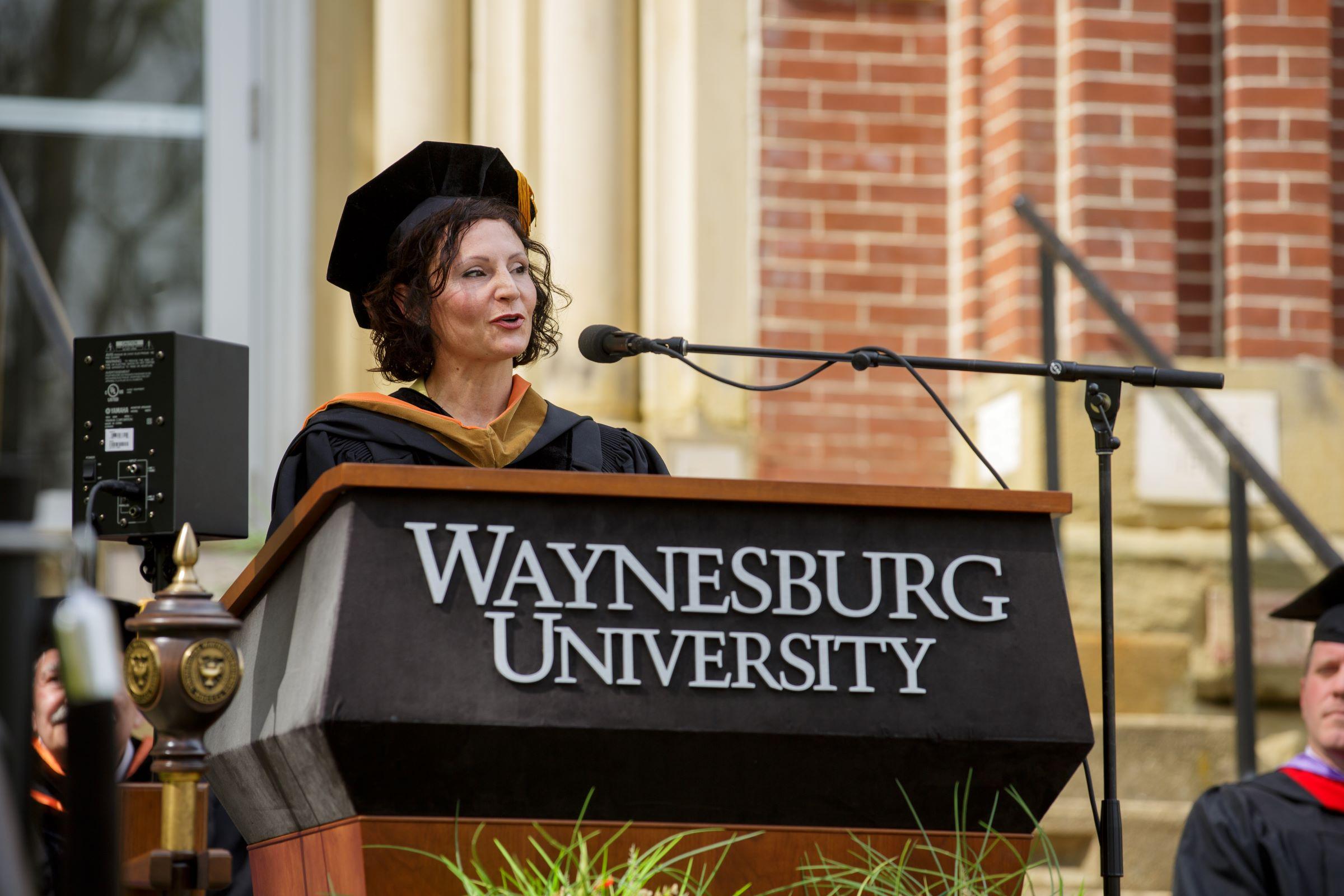 Graduate and Professional Studies Commencement Speaker Mindy Zatta