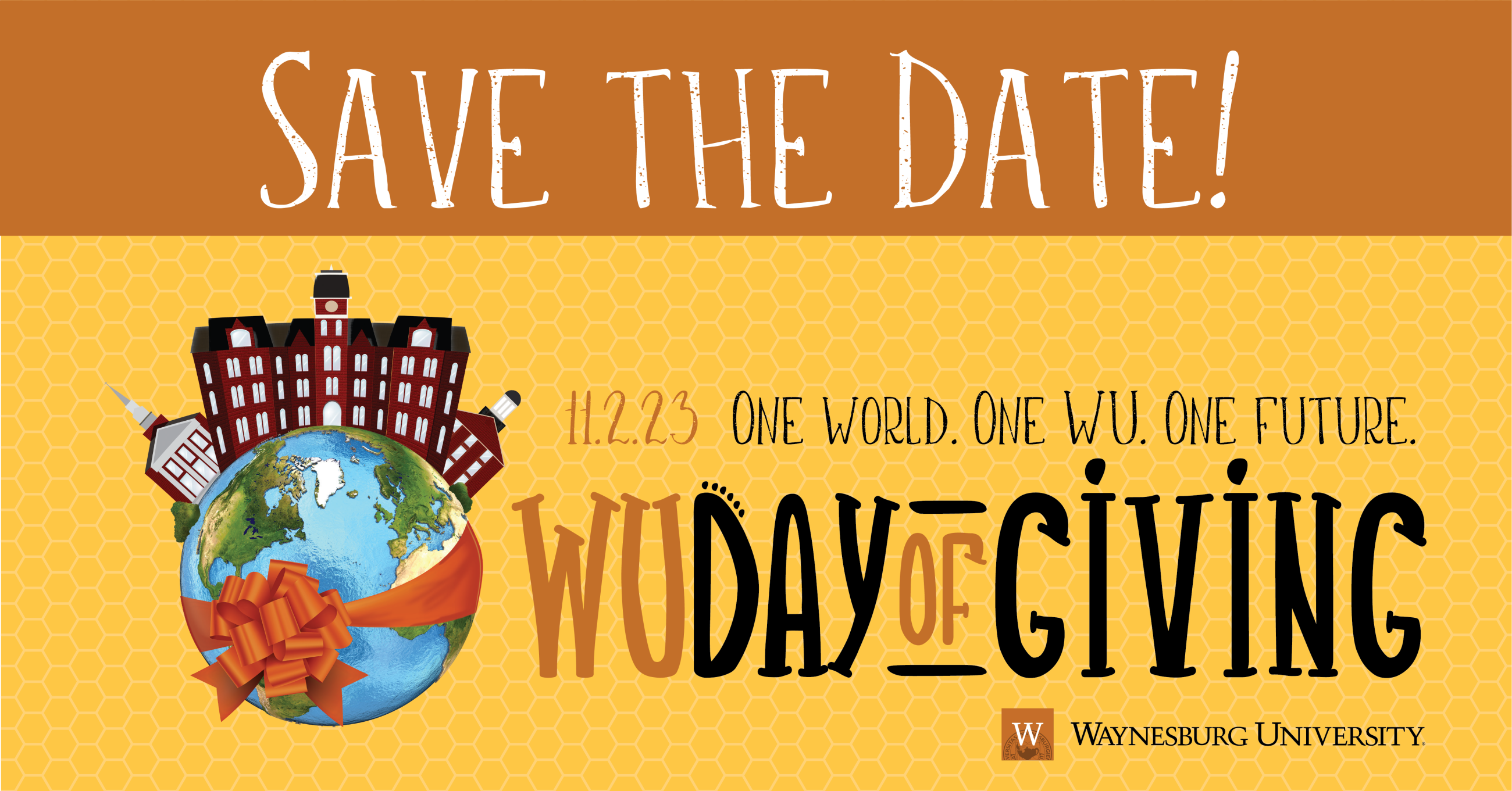 Save the Date - Waynesburg University Day of Giving - November 2, 2023