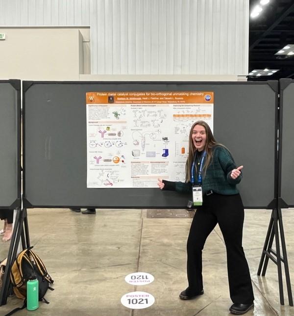 McMonagle at the Spring 2023 ACS Conference in Indianapolis
