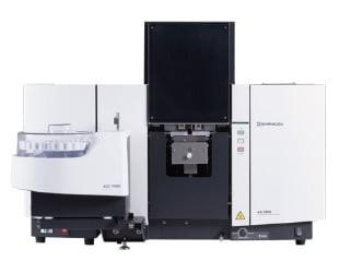 Shimadzu AA-7800 with GFA-7800 Graphite Furnace Atomizer stock photo