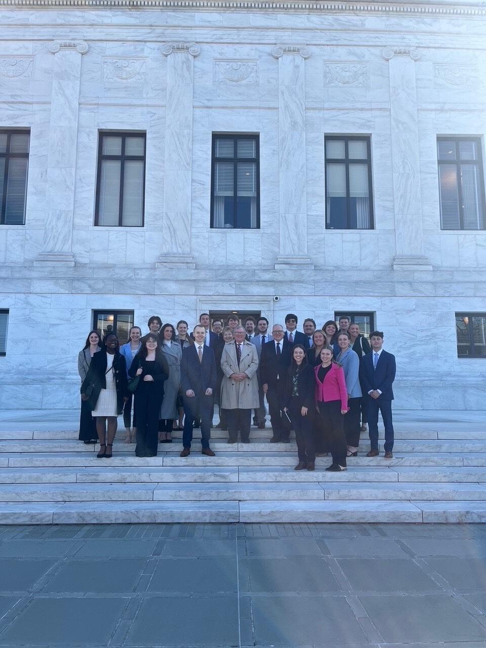 Stover Scholars with Judge Brooks Smith
