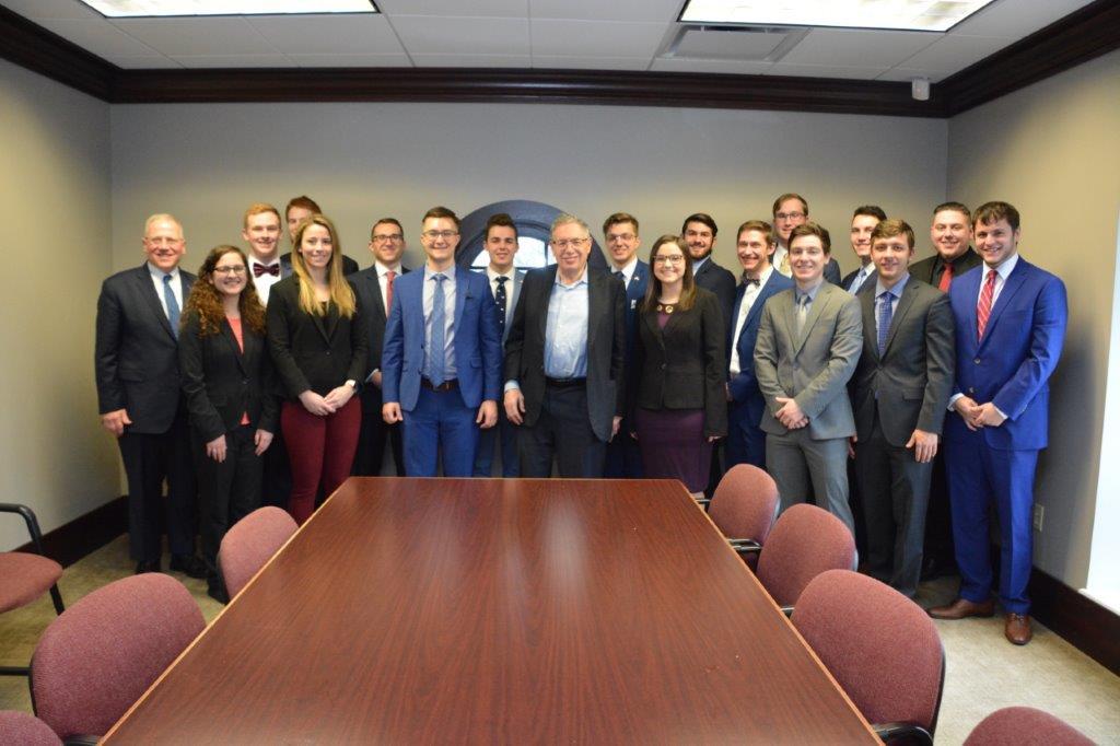 Stover Scholars w/ Professor Richard A. Epstein
