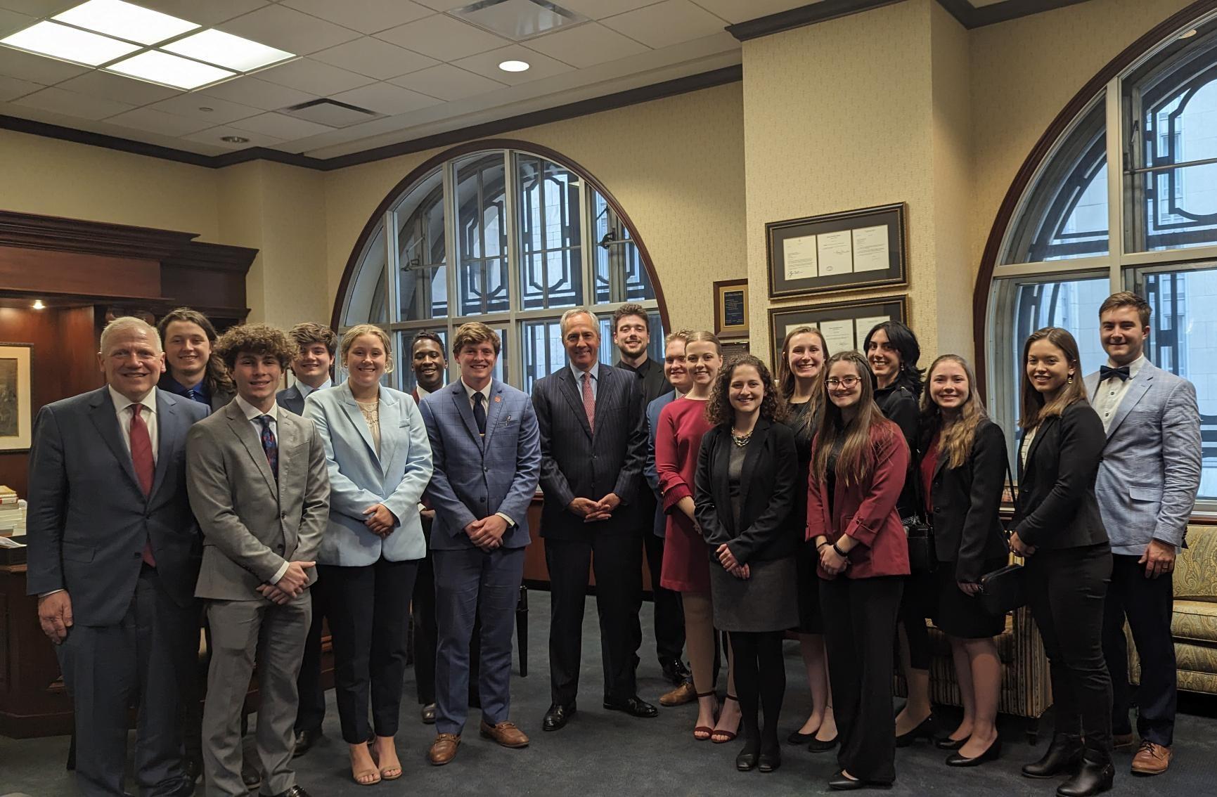 Stover Scholars w/ Judge Thomas Hardiman