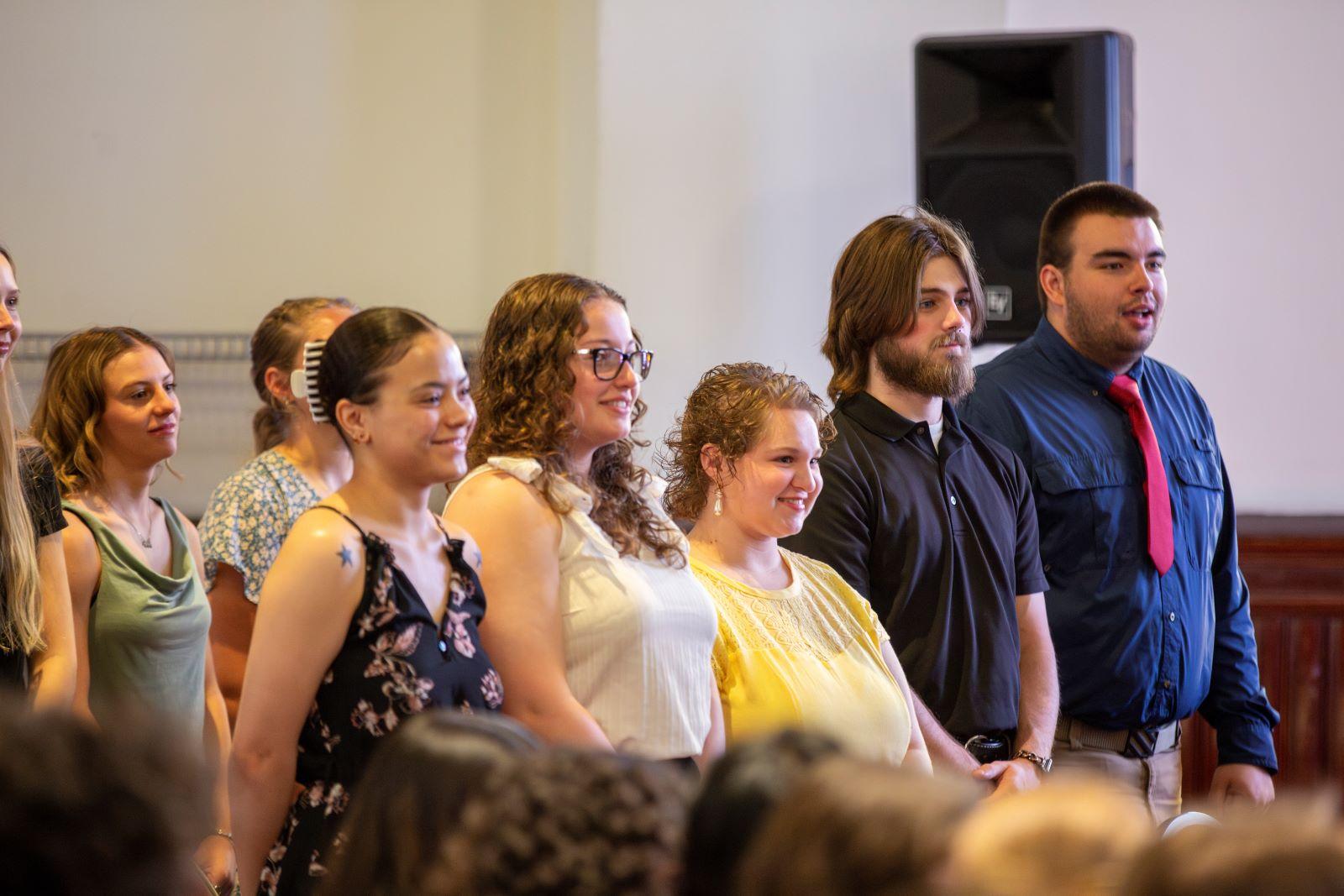 Students who have completed the sophomore year
