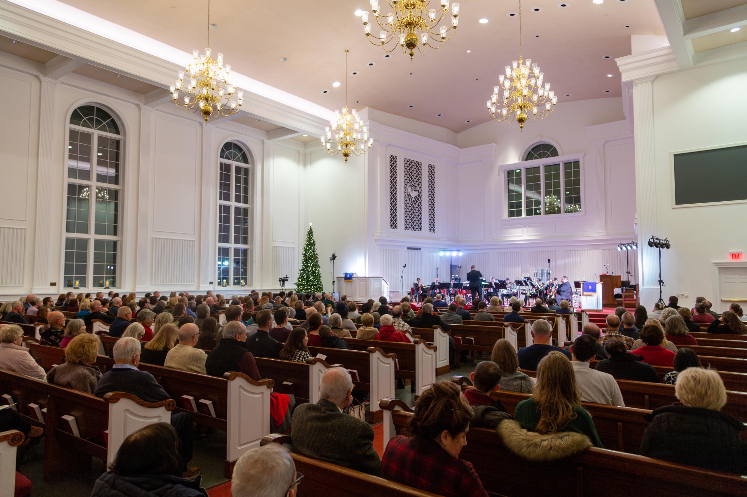 Pittsburgh Symphony Orchestra Brass Section performs at Waynesburg University in 2024
