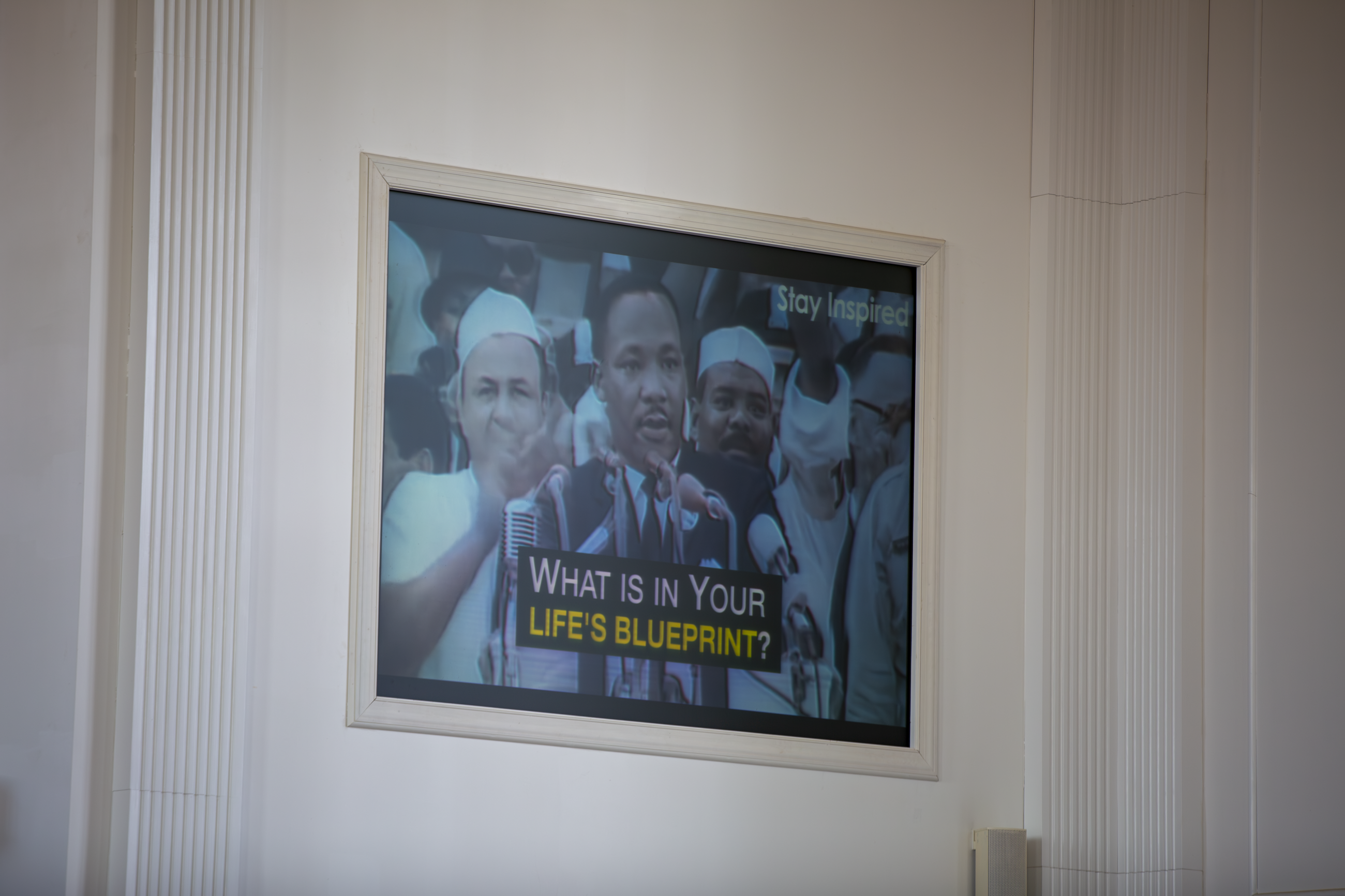 A video excerpt of Rev. Dr. King Jr.'s "What Is Your Life's Blueprint?" speech