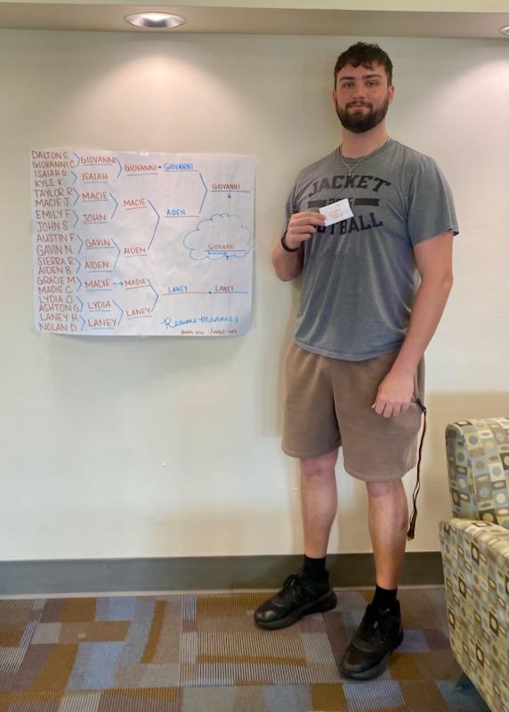 Giovanni Cipoletti, Senior Cybersecurity and Forensics Major