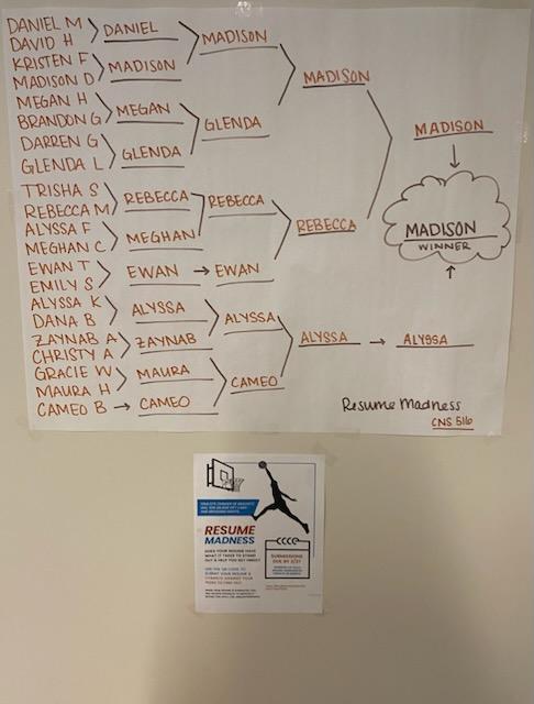 CNS winner Madison Dokos, Master of Arts in Clinical Mental Health Counseling