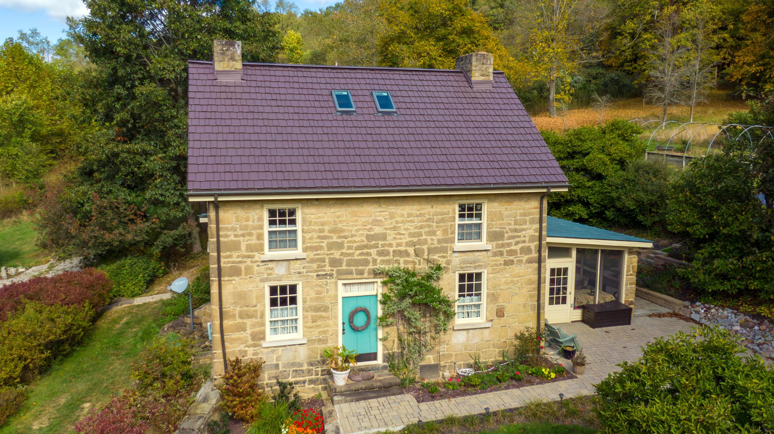 Historic house at the Ecology Center.