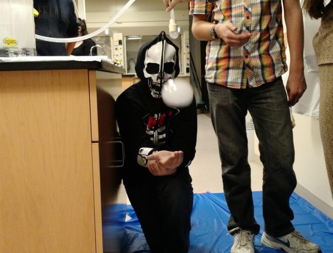 Photo from previous Haunted Lab event