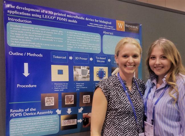 Dr. Heidi Fletcher and Claire Gething