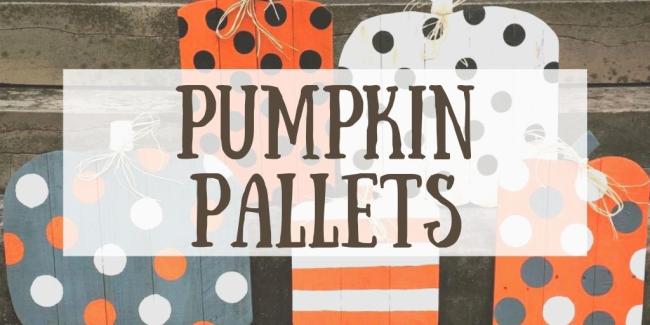 Pallet Pumpkins