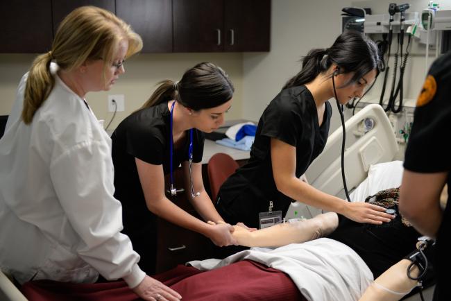 Nurses in the classroom