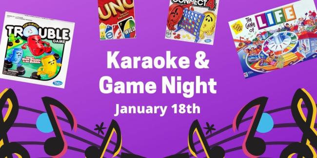 Karaoke and Game Night