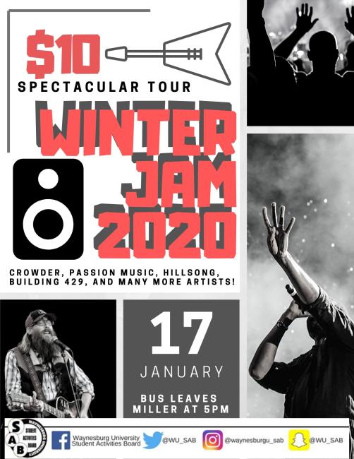 winter jam 2020 flyer