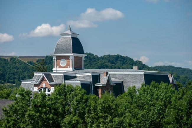 Miller hall, trees