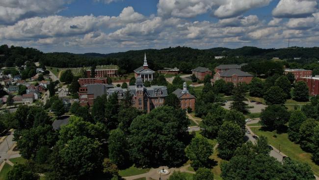 main campus drone