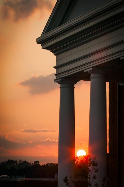 Roberts Chapel at Sunset