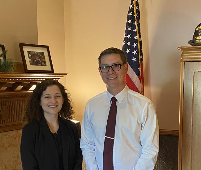 Shank and Representative Torren Ecker