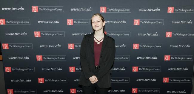 Lana Jordan at the National Security Seminar in D.C.
