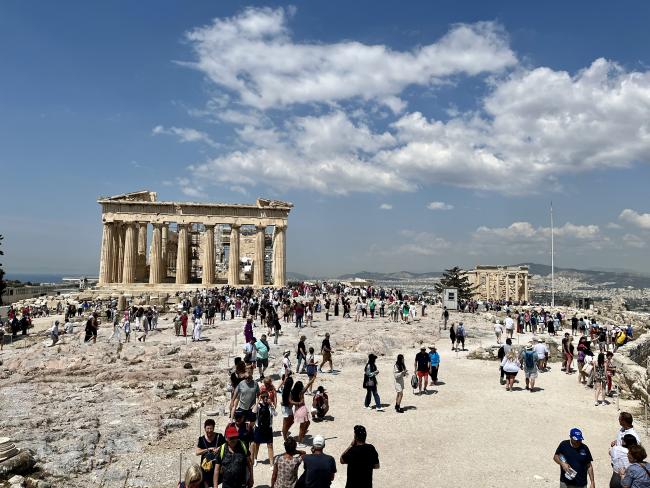 A photo of The Acropolis of Athens – the Parthenon taken by Sumpter.