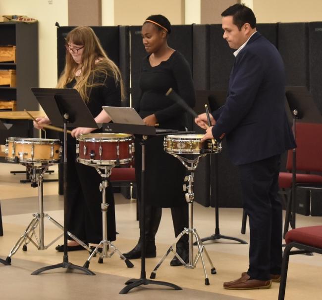 WU students perform during Chamber Works Concert in October 2022