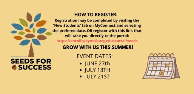 Register for Seeds of Success!