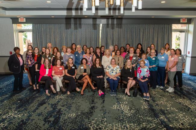 Group photo from 2024 Alumnae Luncheon