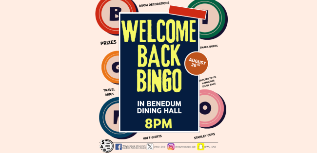 Welcome Back Bingo