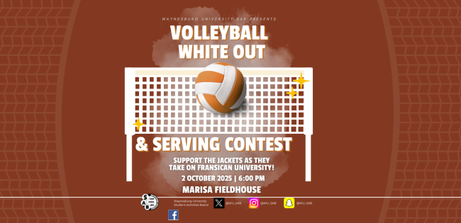 VB White out and Serving Contest