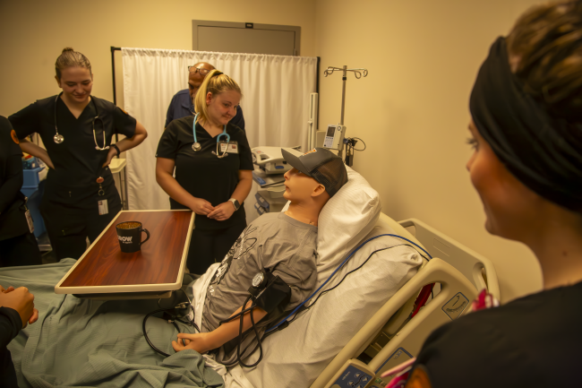 Waynesburg University Nursing's groundbreaking new AI simulation manikin, Alex