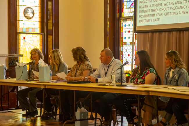 Panel of nurses hosted by the Waynesburg SNAP Chapter