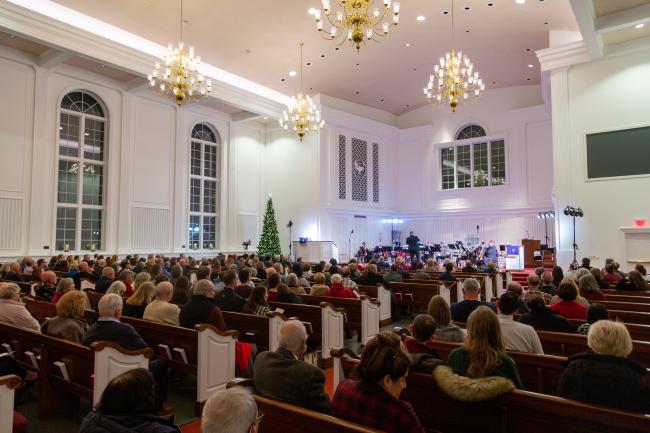 Pittsburgh Symphony Orchestra Brass Section performs at Waynesburg University in 2024