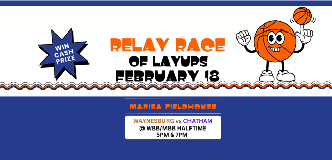 Basketball Lay up relay Race