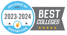2023-2024 Colleges of Distinction badge