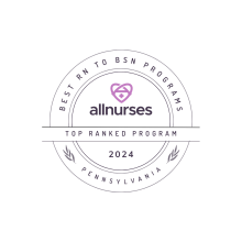 allnurses Badge Top Ranked RN-BSN in PA