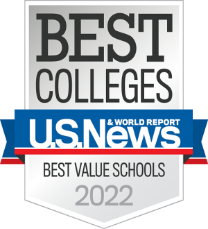 2022 U.S. News & World Report Best Value Schools Badge